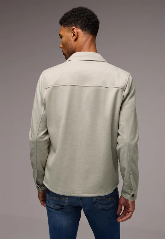 Two Tone Twill Overshirt