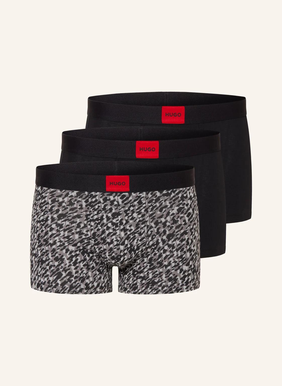 HUGO 3er-Pack Boxershorts GALAXY