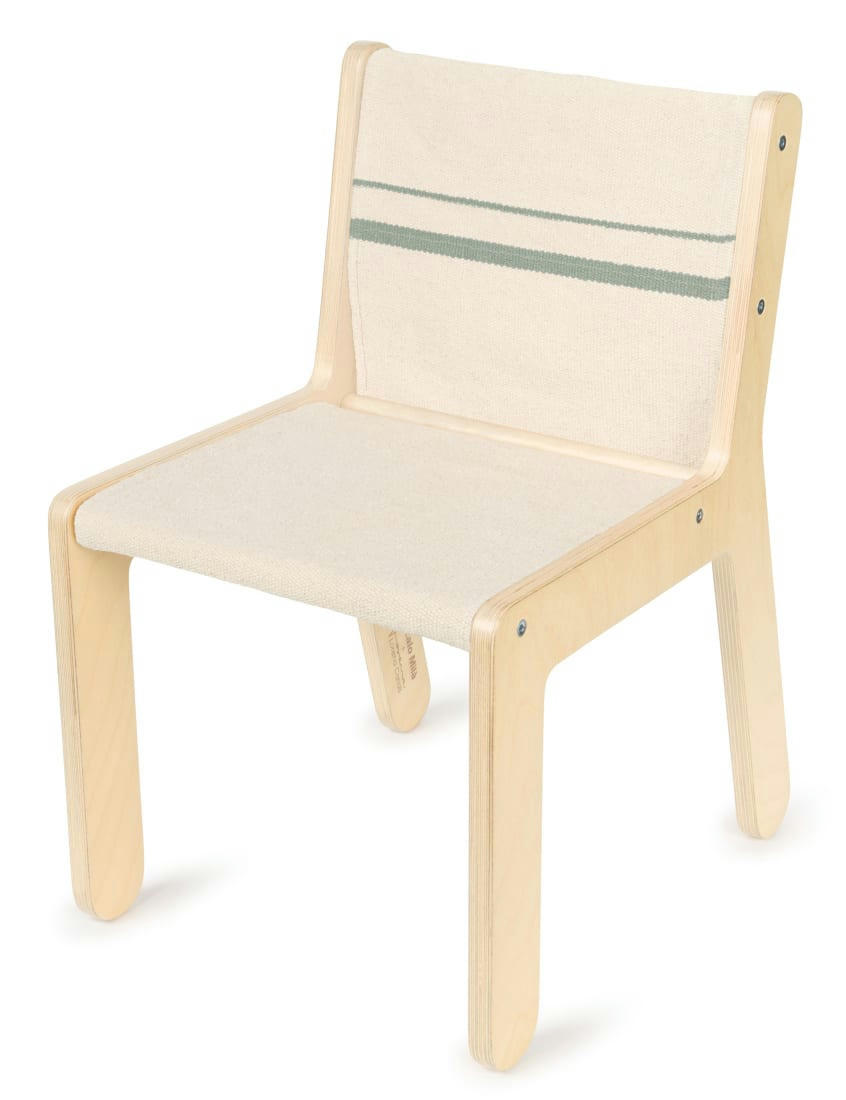 CHAISE - Petite chaise sillita bleu