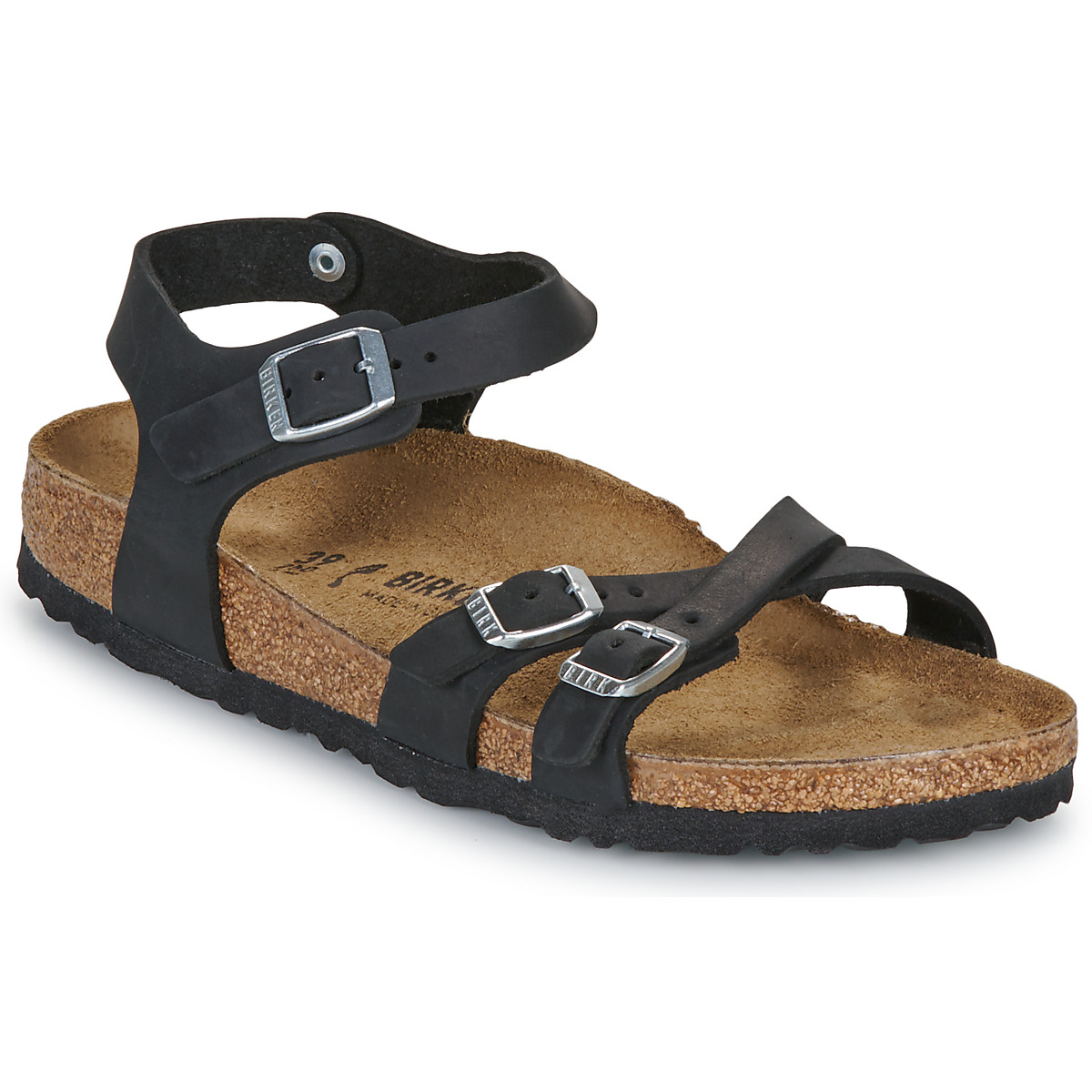 BIRKENSTOCK - Kumba - Leather / Oiled /  black