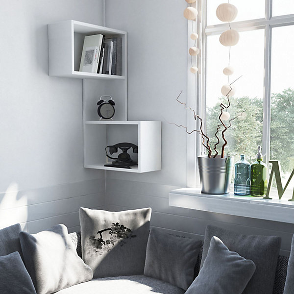 Etagère murale 3 niveaux H.85 cm