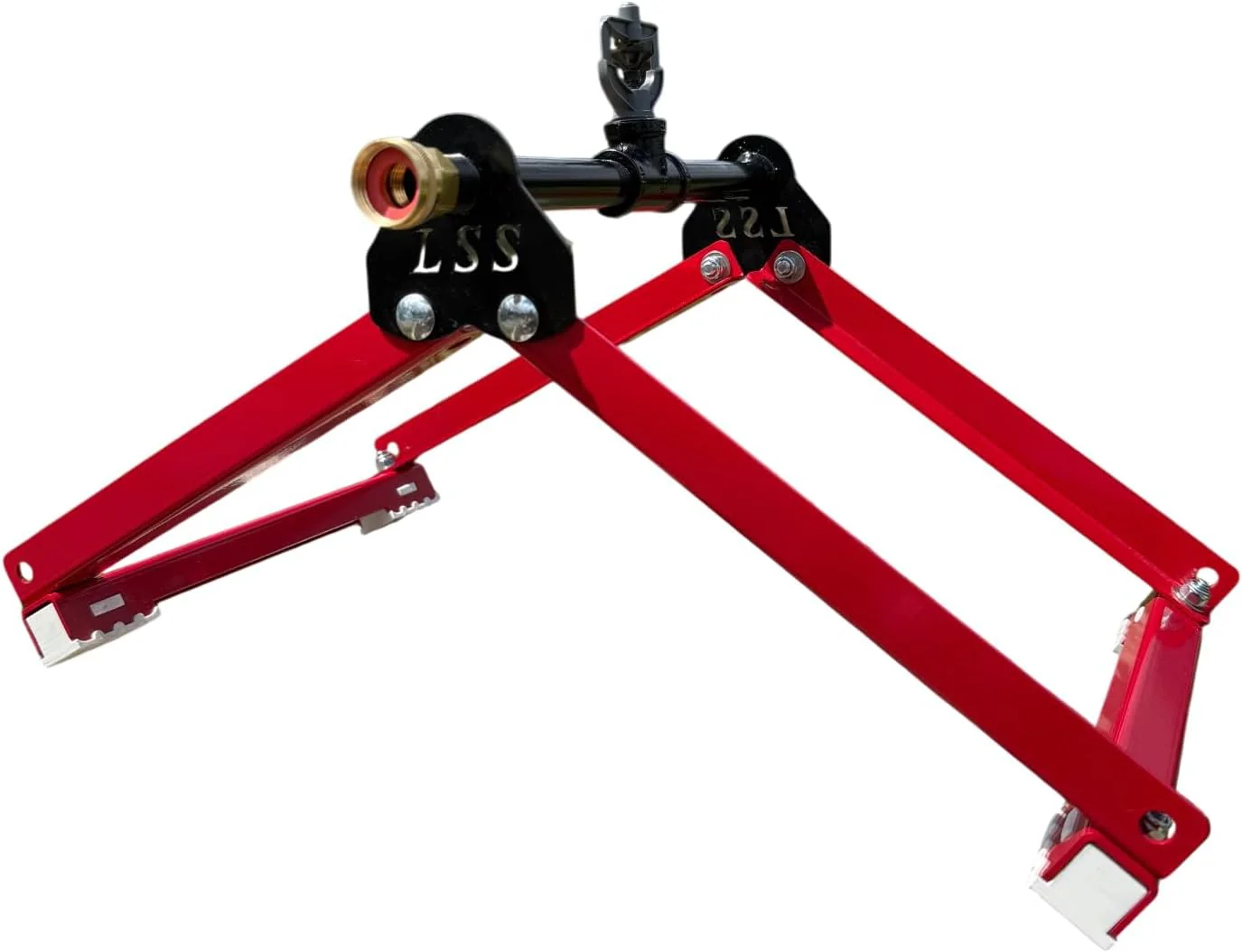 Roof Peak Fire Protection Water Sprinkler System, 3420 Sq.Ft Coverage, 12-Inch Fire-Resistant Sprinkler with Certified Fire Protection Head for Home Safety