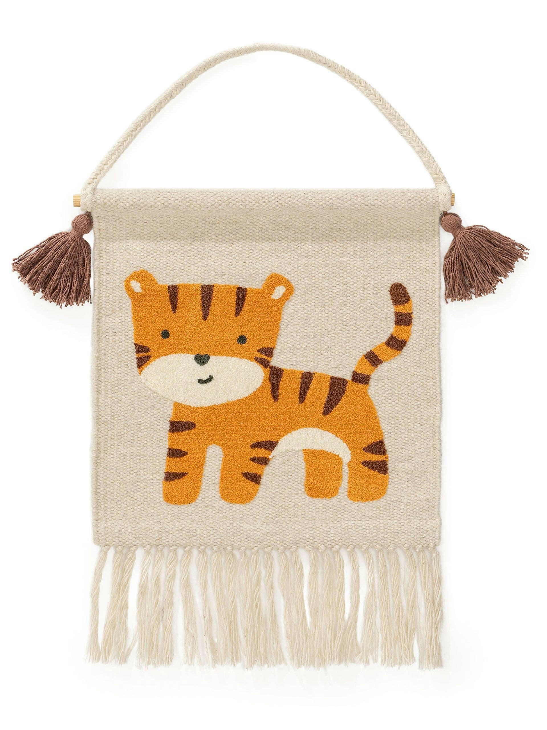 SAVANNAH - Déco de mur orange 40x40