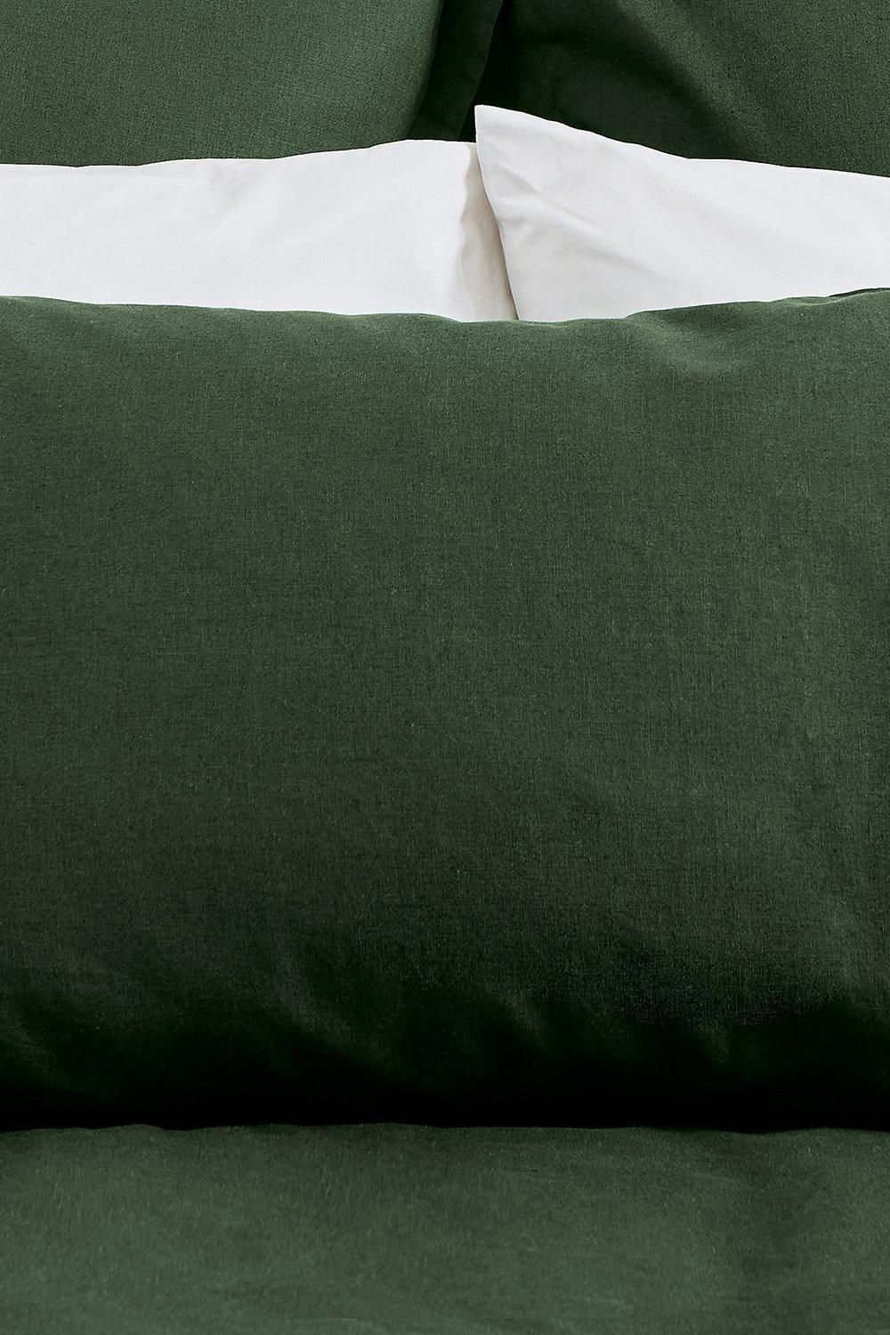 Morris & Co Pure Linen Cotton' Standard Pillowcase