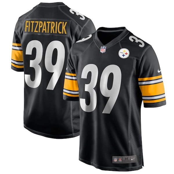 Minkah Fitzpatrick Pittsburgh Steelers Nike Game Jersey - Black/White