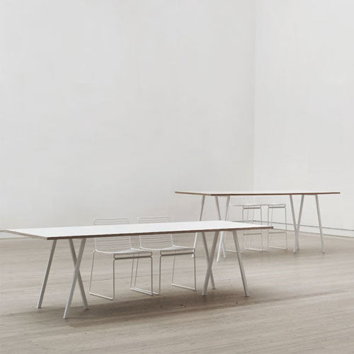 HAY Loop Stand Eettafel 250 x 92,5 cm - Zwart
