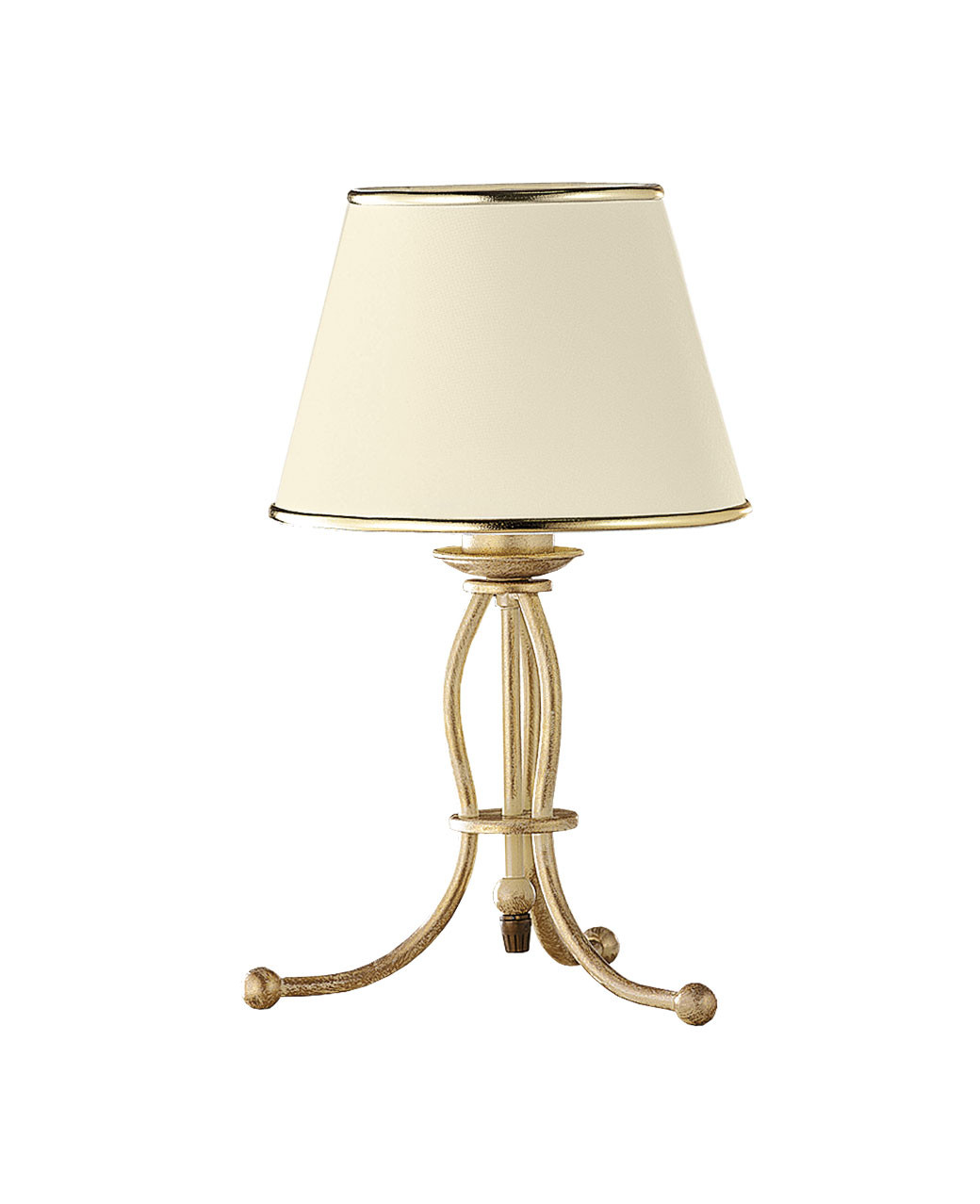 Lampa stołowa LAURA ecru 1xE27x20W wym:38x22x22cm IP20 Jupiter
