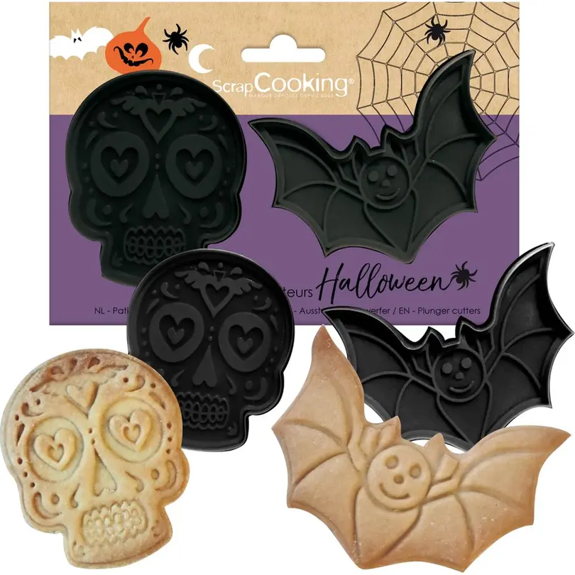 Ausstecher 2er-Set Halloween