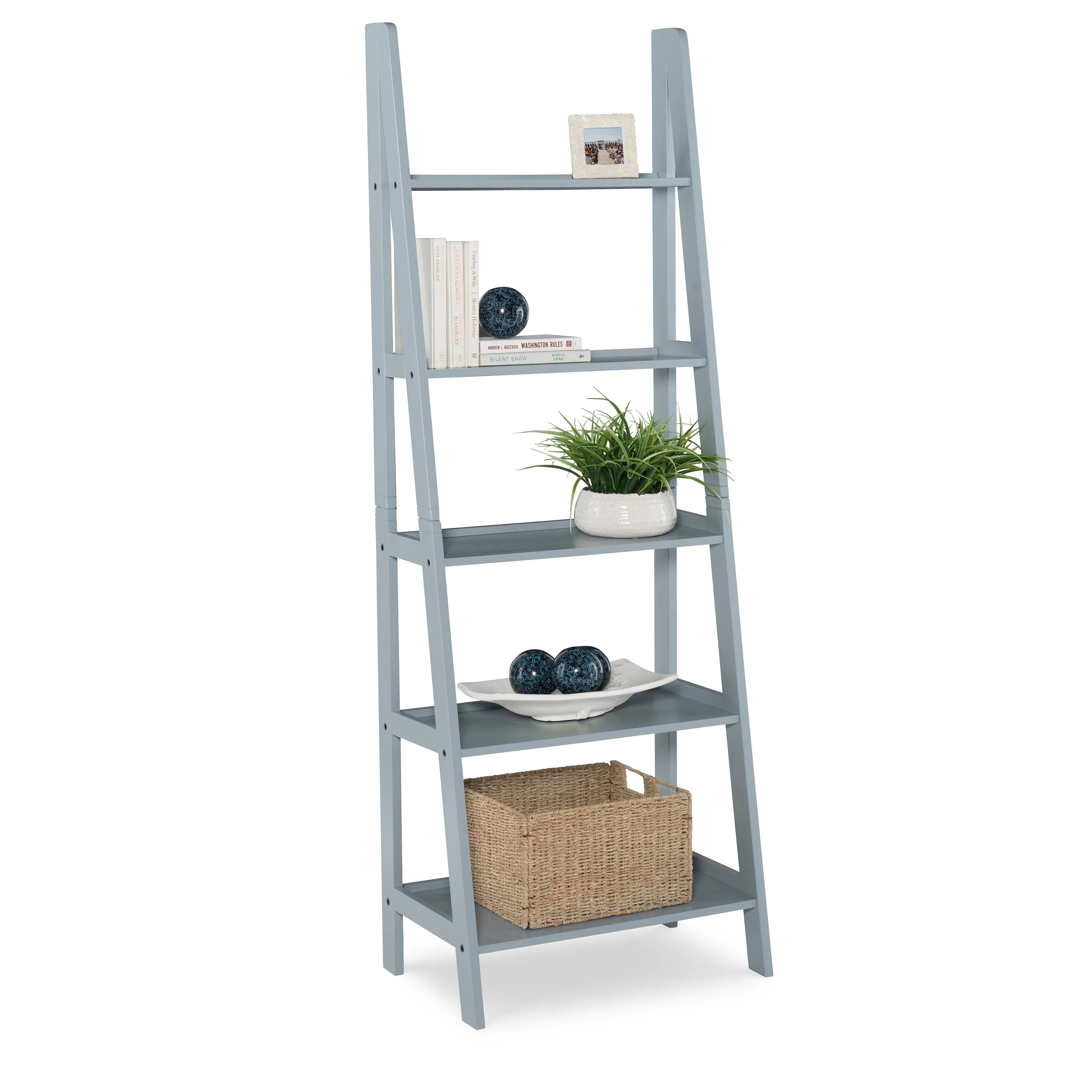 Freya 5-tier Ladder Bookshelf