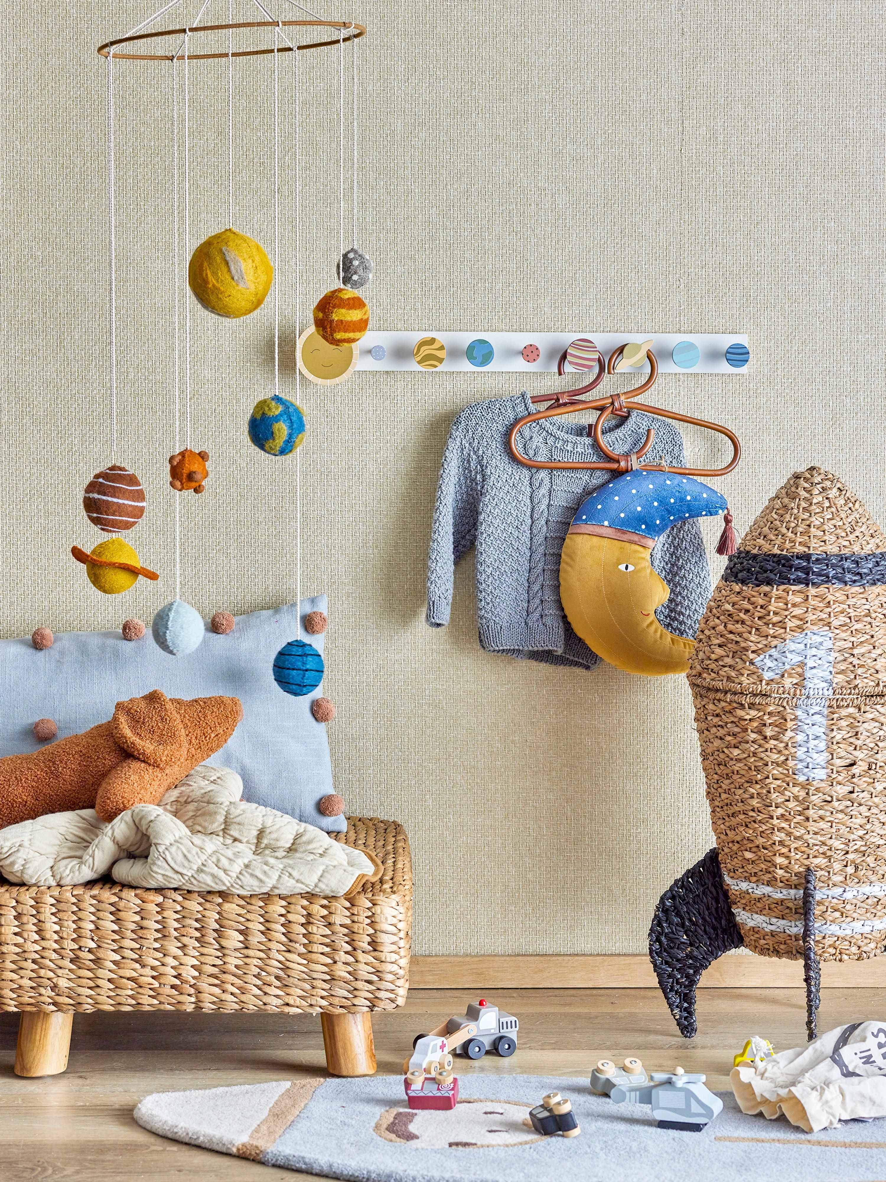 Kinder-Holzgarderobe Space