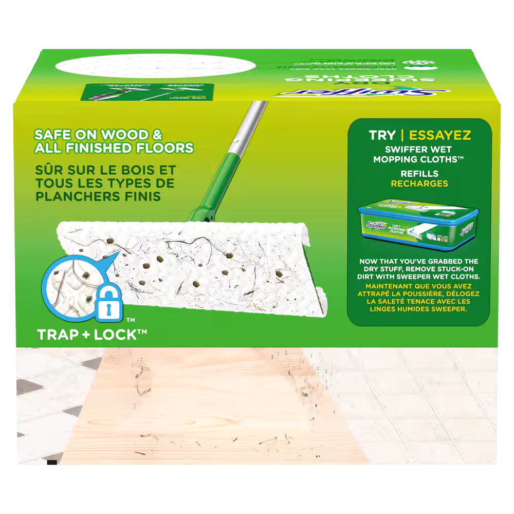 Swiffer Dry Sweeping Cloths, Gain Scent, 32-pk