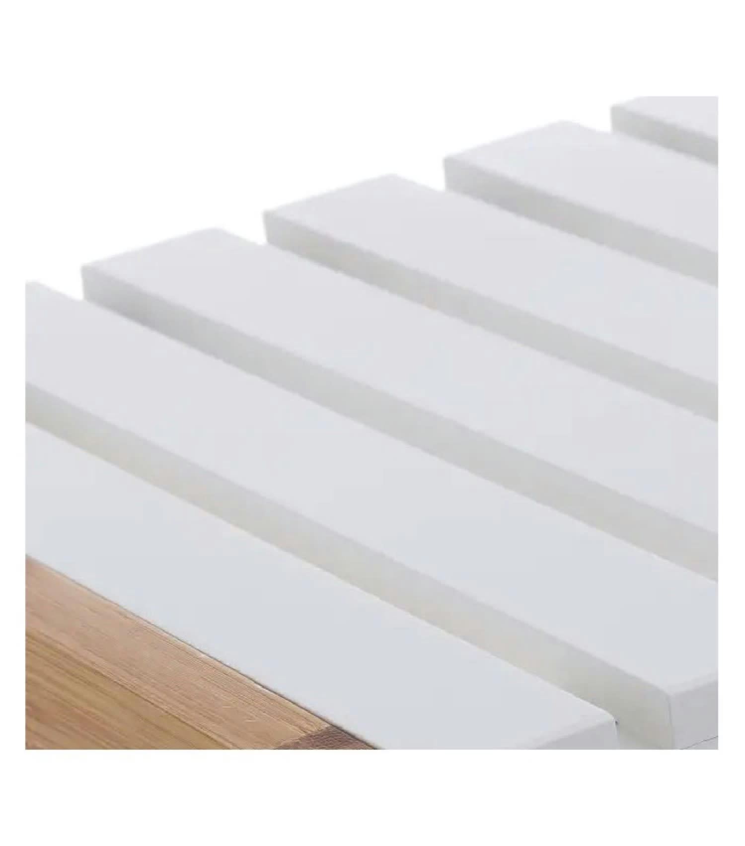 BAMBOU - Étagère bambou et bois étroite 3 niveaux