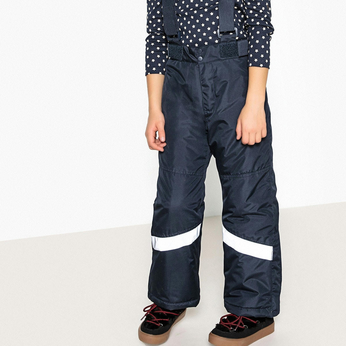 Pantalon de ski à bretelles fille