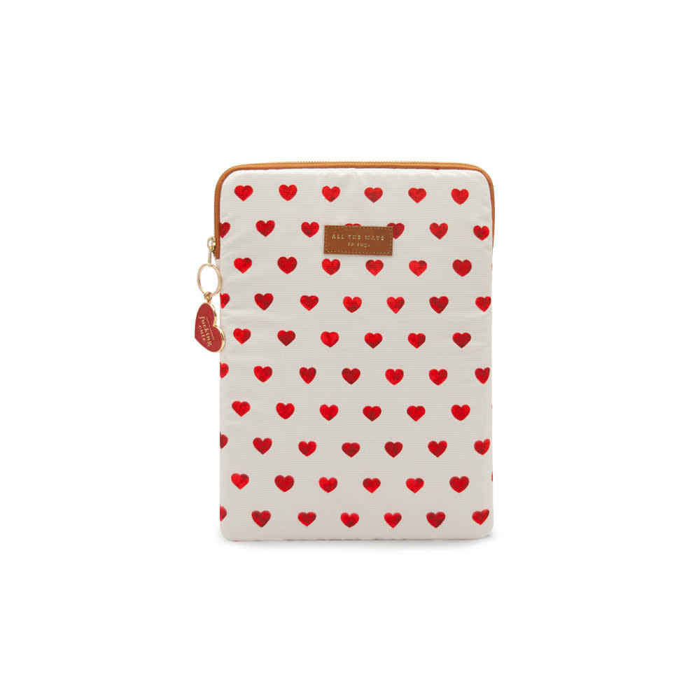 TELLEMENT MIGNON - Housse ordinateur motif Cœurs pour Macbook 13'