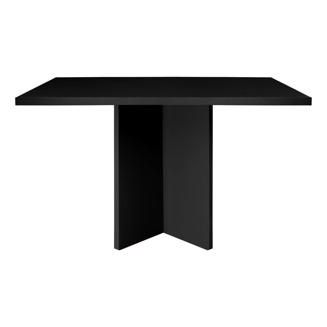 Really Nice Things - eettafel Mathilda - MDF - rechthoekig - 120x90 cm - zwart