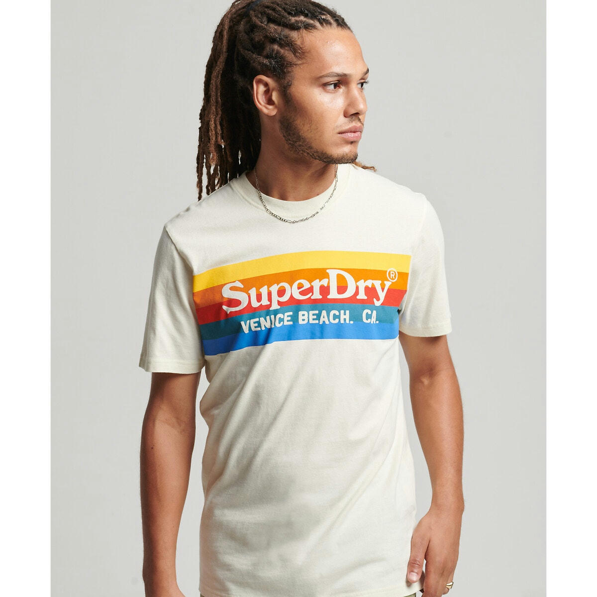 T-shirt manches courtes imprimé, col rond