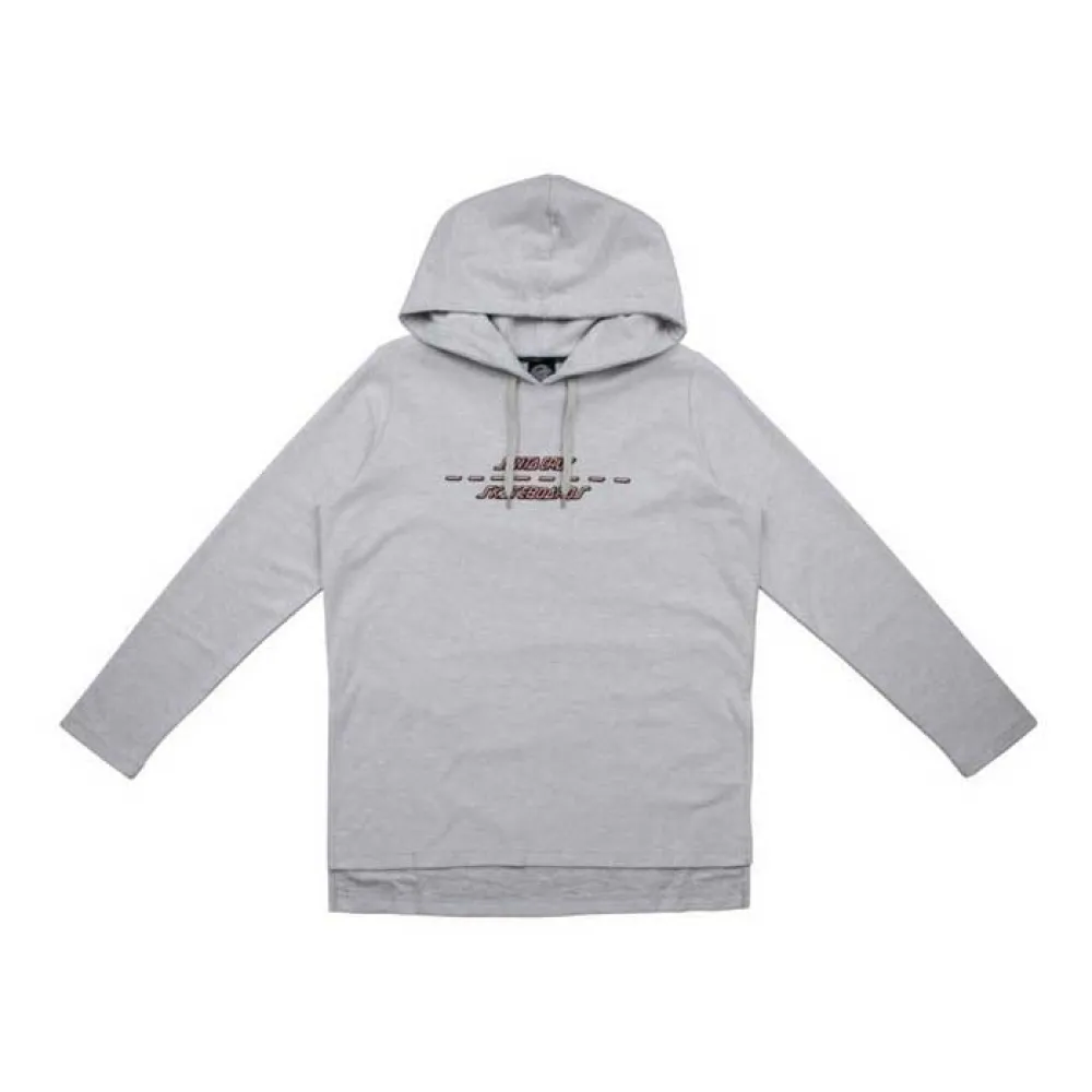 Santa Cruz Street strip athletic heather hoodie