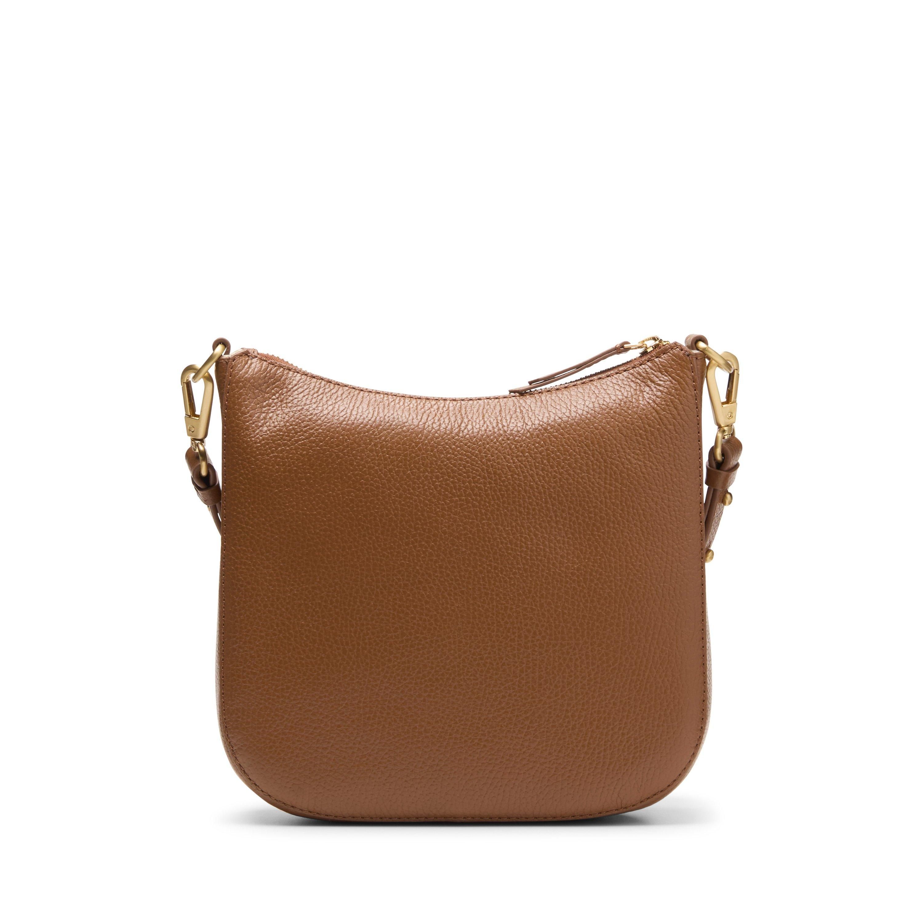 Clarks Topsham Willow Tan Leather Shoulder Bag,Cross Body Bag