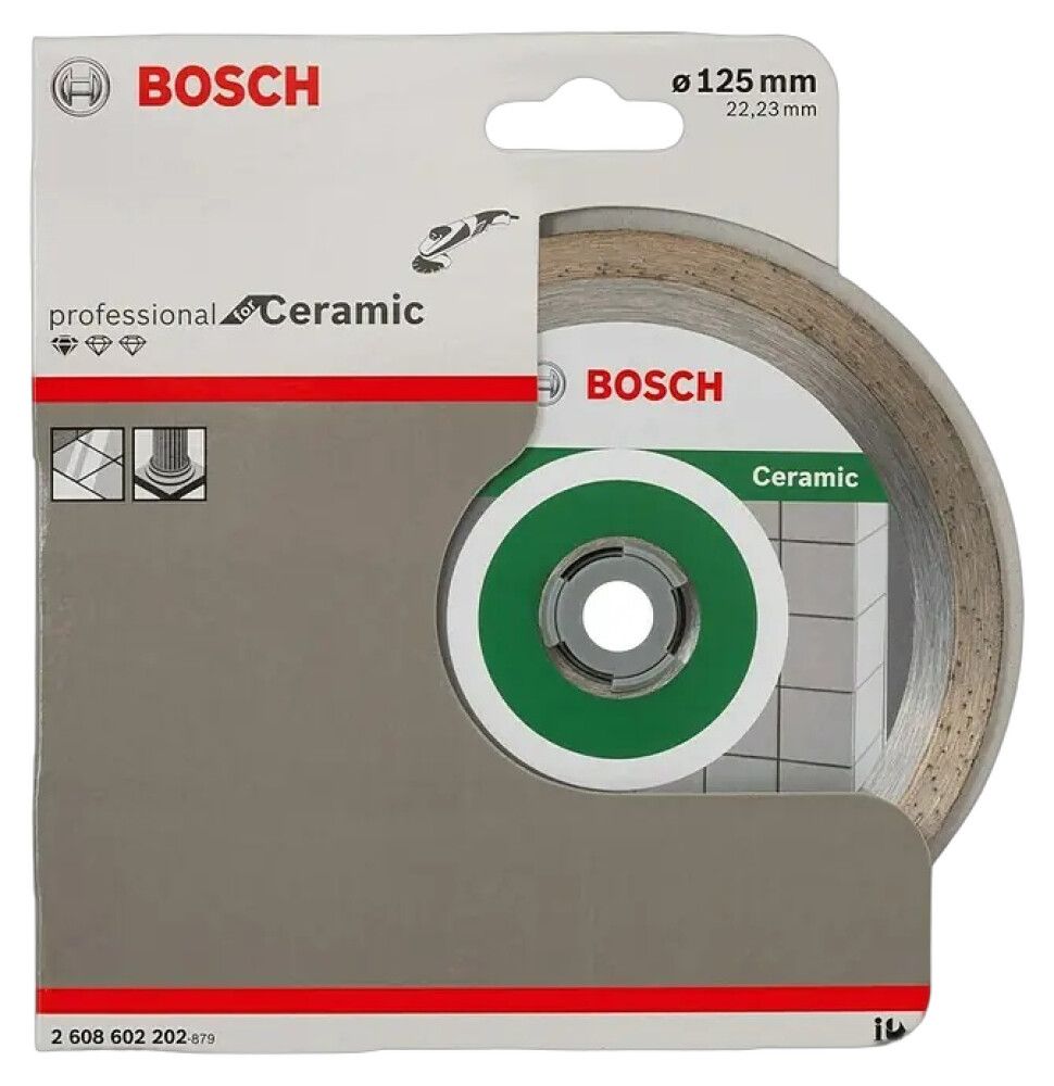 DIAMANTSKIVE BOSCH STD CERAMIC 125X22,23MM