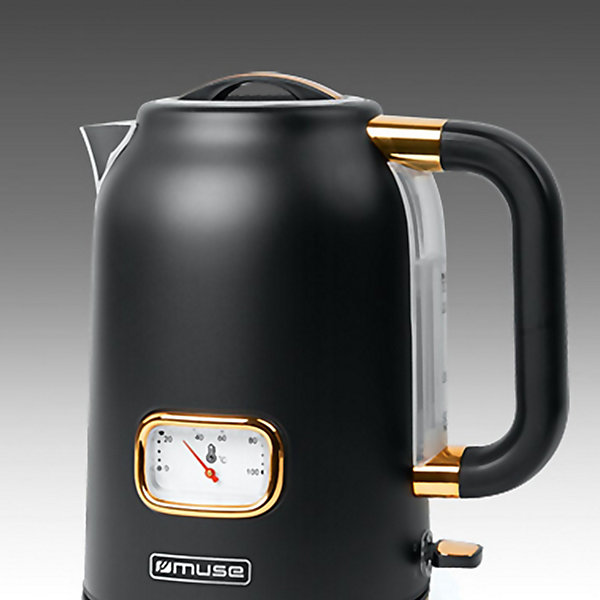Bouilloire sans fil 1.7l 2200w noir Muse MS-030BC