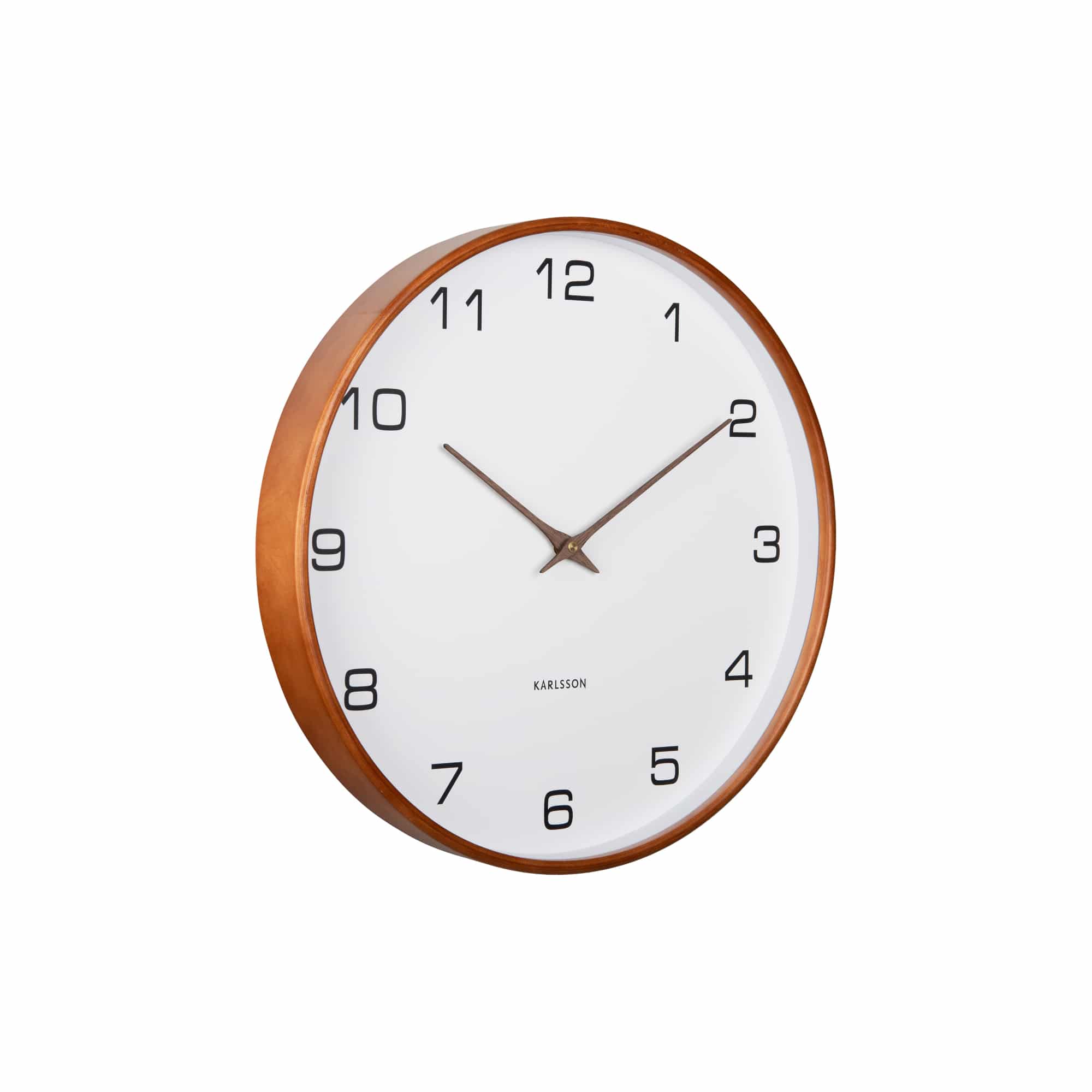 Karlsson wandklok Acento - wit - Ø40cm