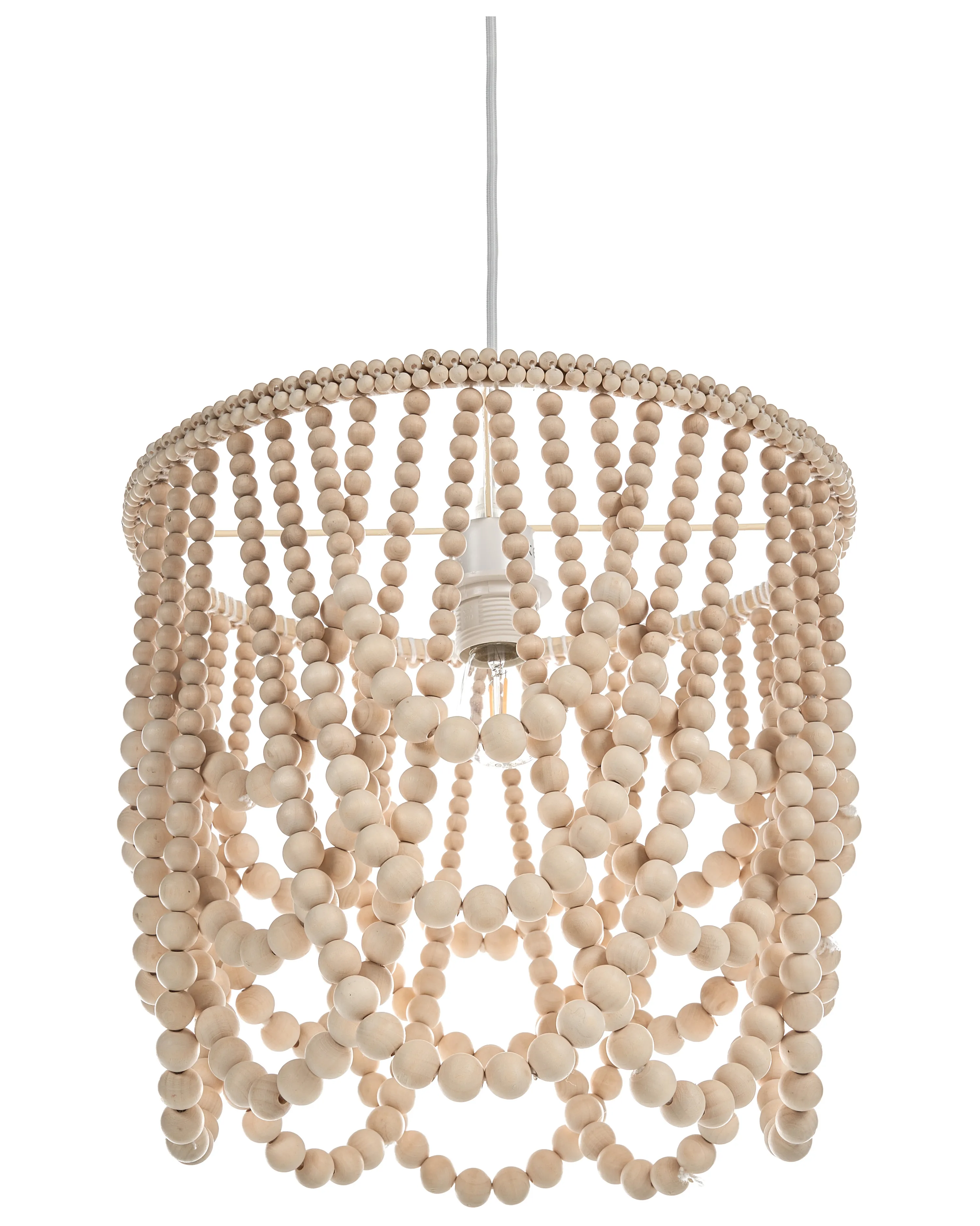Chandelier VERUGAL Wood Light Brown