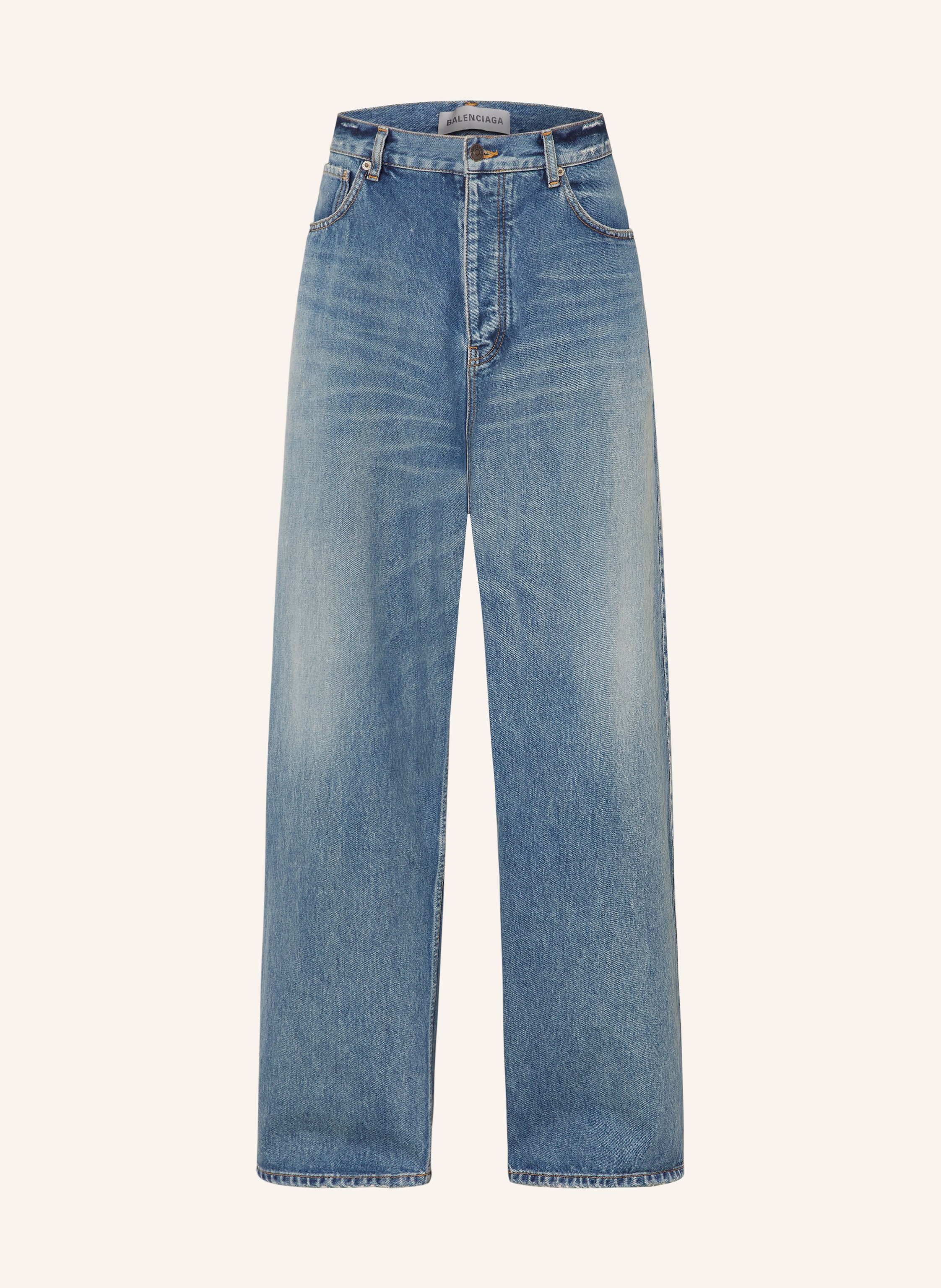BALENCIAGA Destroyed Jeans Baggy Fit