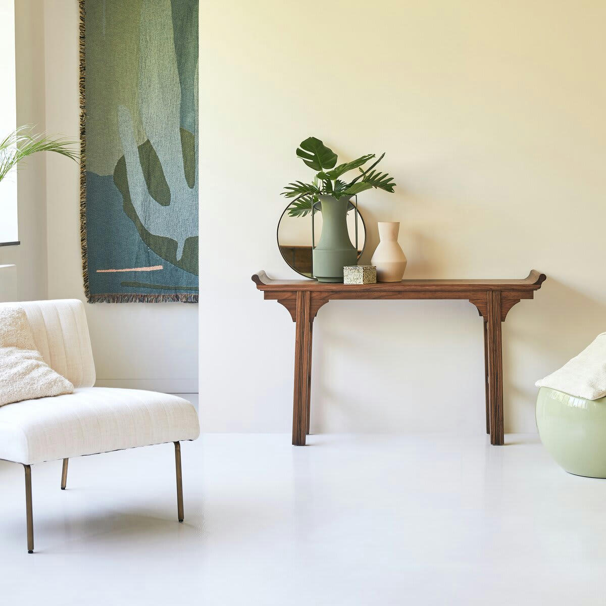 ARUN - Console en orme massif