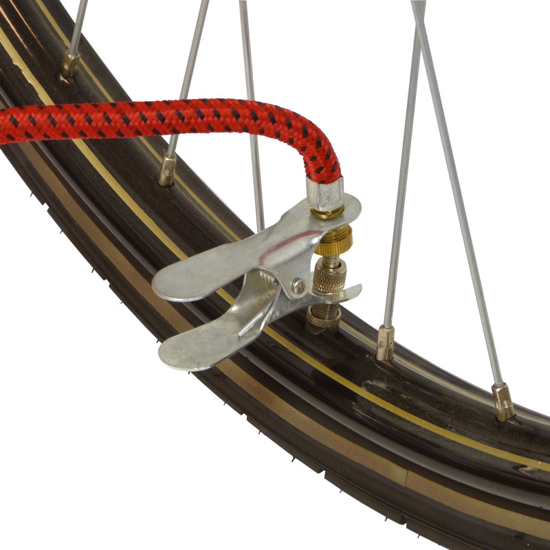 Tuyau flexible de pompe à vélo 56 cm