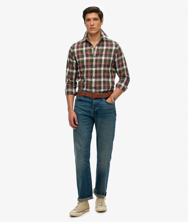 Organic Cotton Vintage Check Shirt