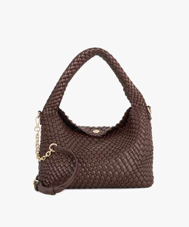 Delegating Chocolate - Woven Shoulder Bag