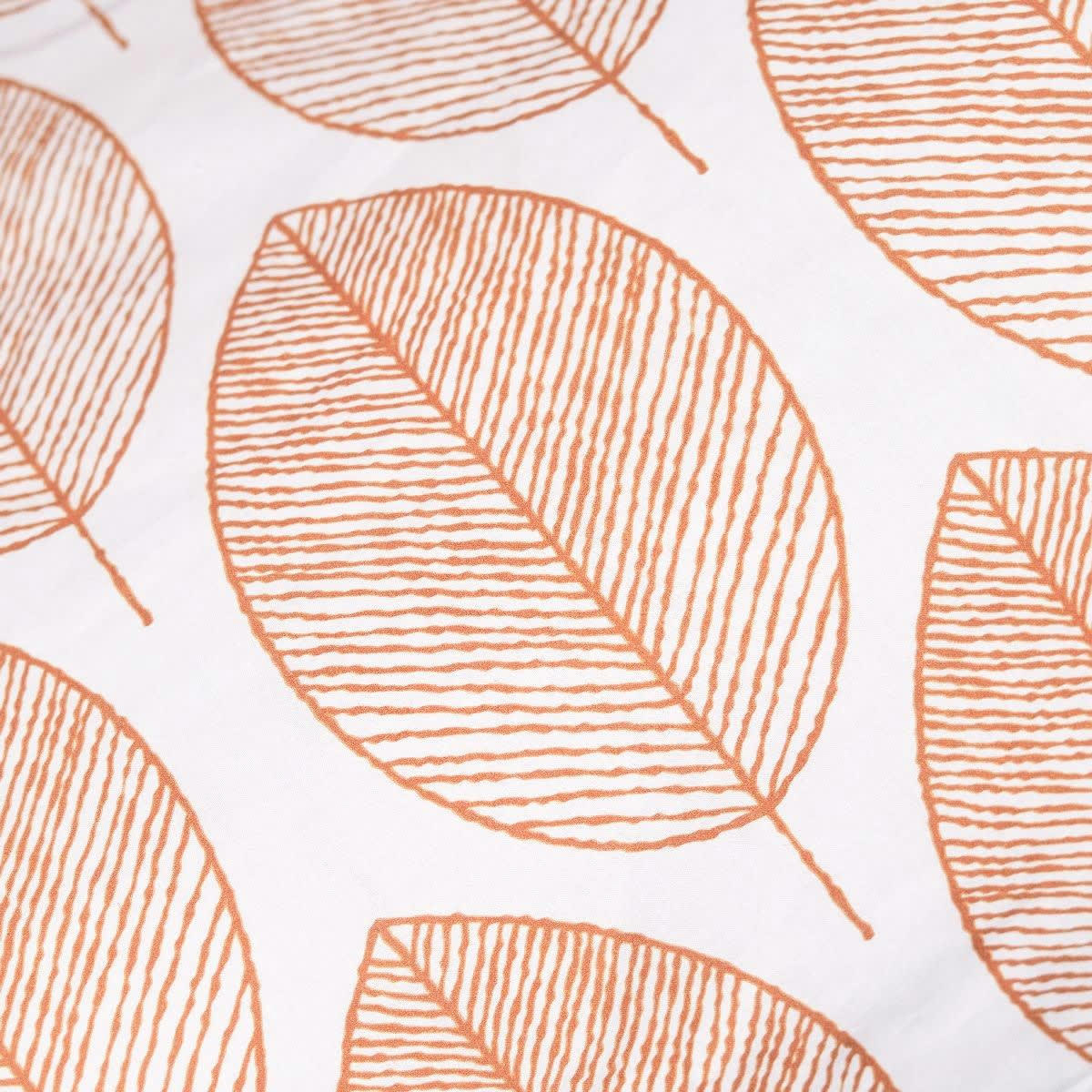 - Parure de lit en Coton Orange 240x260 cm