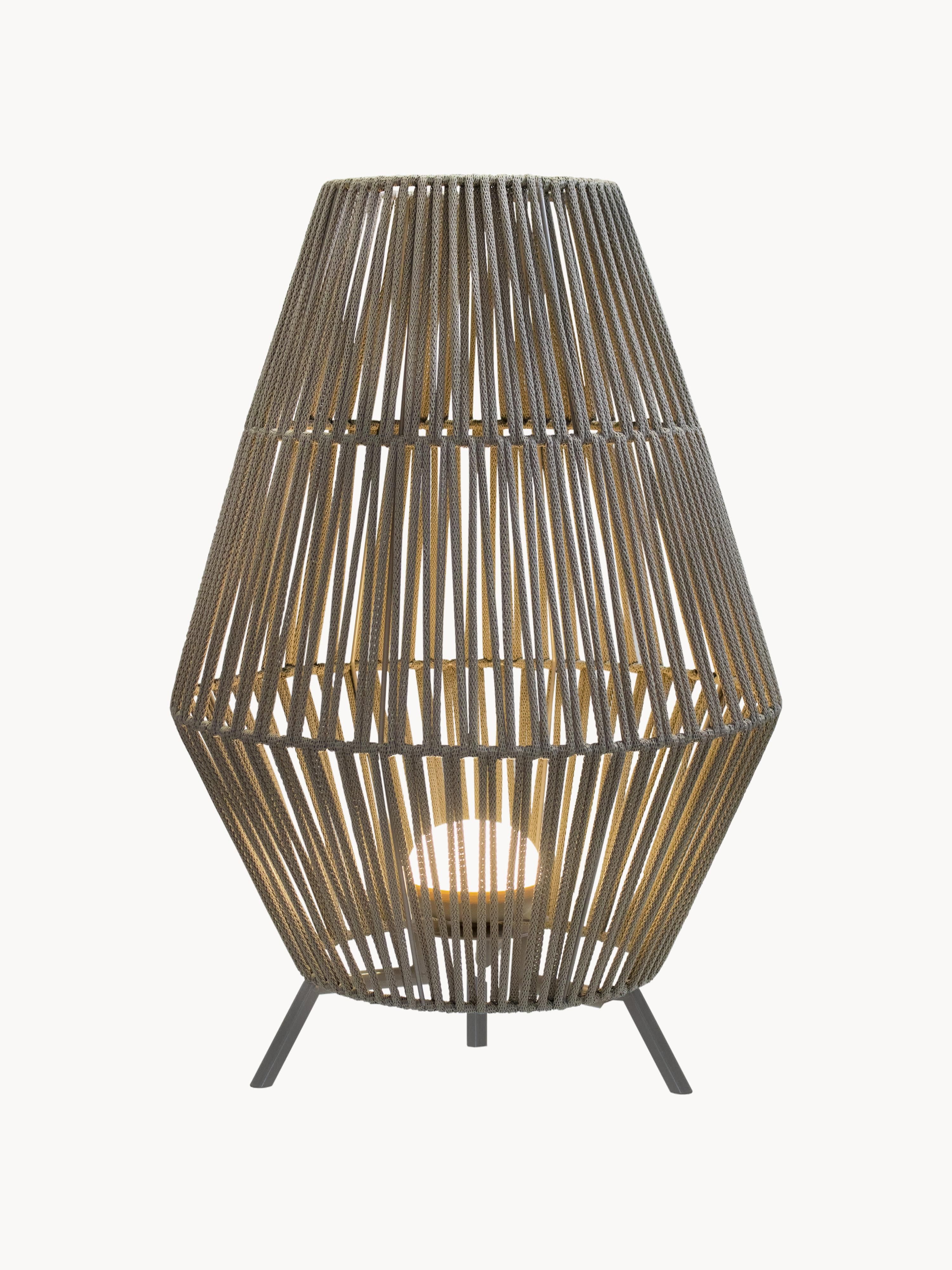 Mobile Outdoor-LED-Stehlampe Conta, dimmbar