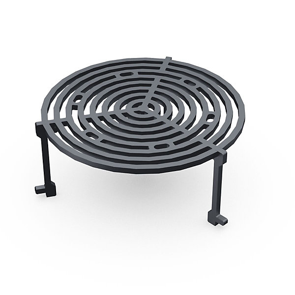 Pack Decouverte Brasero Traditionnel Aluminium 83 Rouge Double Cuve