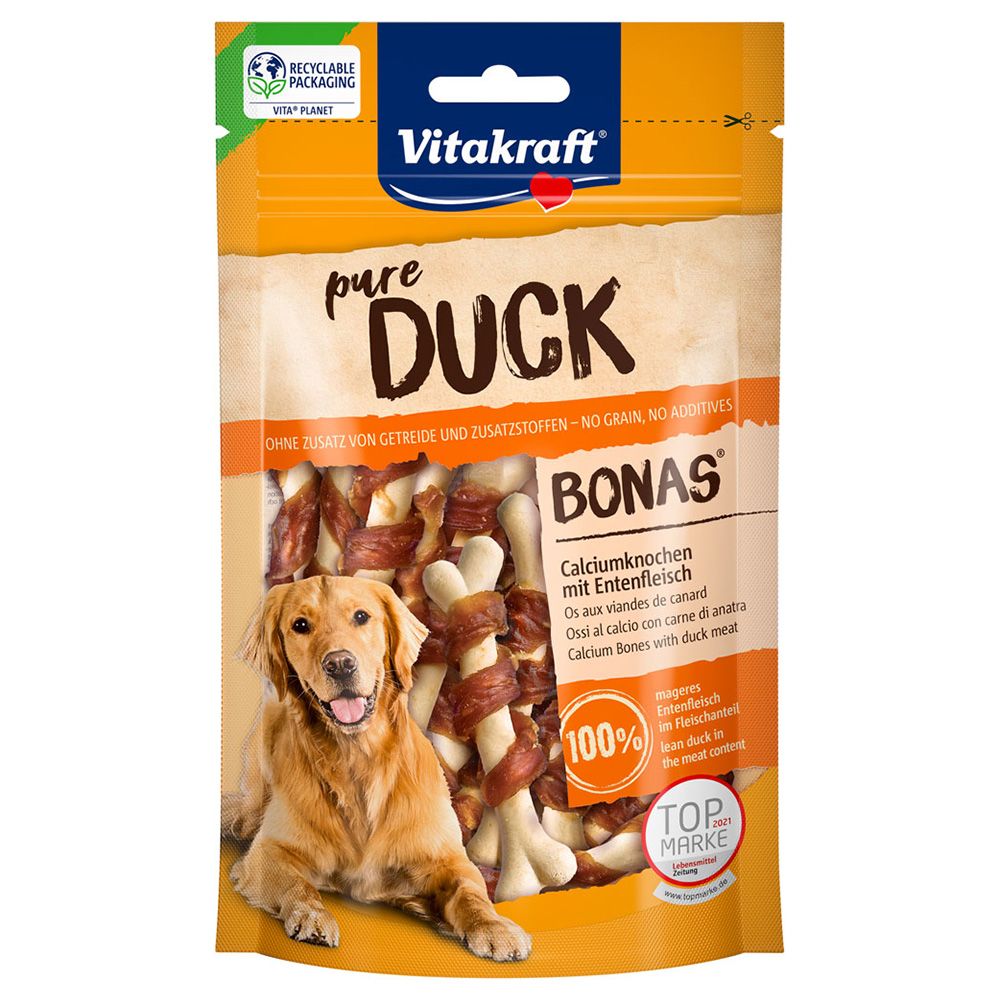 Vitakraft Pure Duck Bonas Calcium Bones with Duck