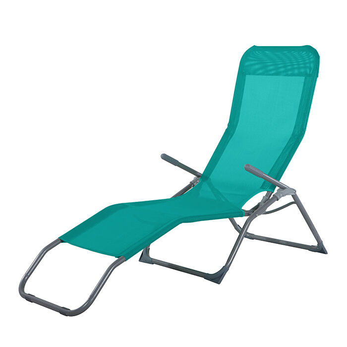 Espreguiçadeira SIESTA azul esmeralda