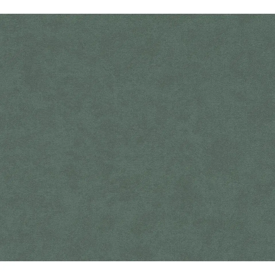 A.S. Cr&eacute;ation behang effen groen - 53 cm x 10.05 m