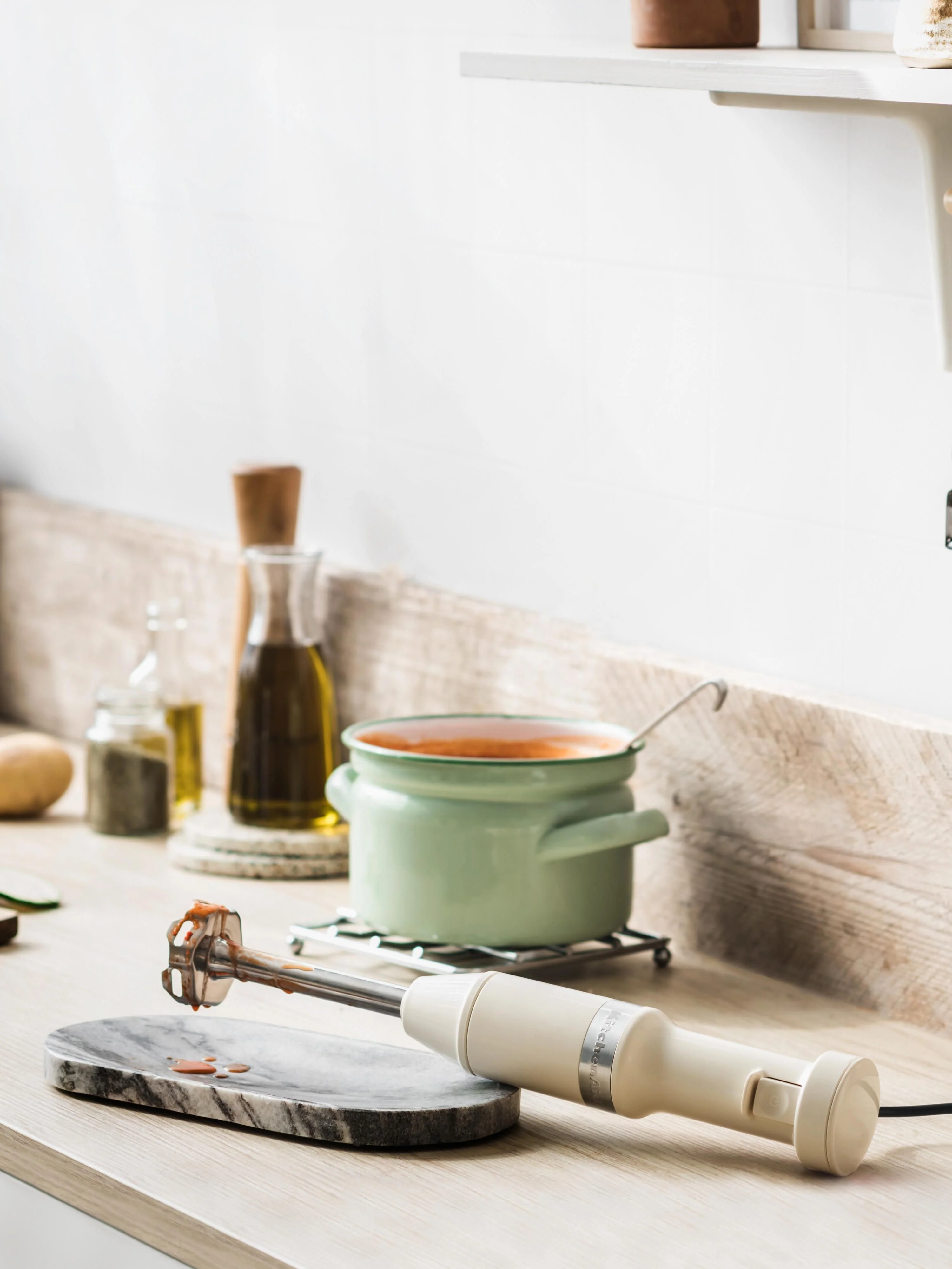 Stabmixer Artisan mit Zubehör