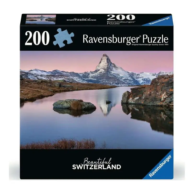 Puzzle 200-teilig Stellisee mit Matterhorn