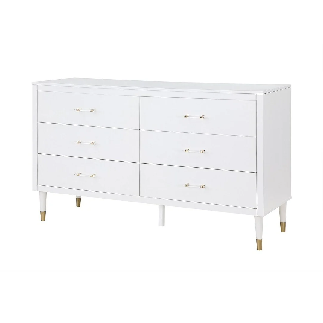 Manhattan Comfort Stanton Modern 6 Drawer Dresser