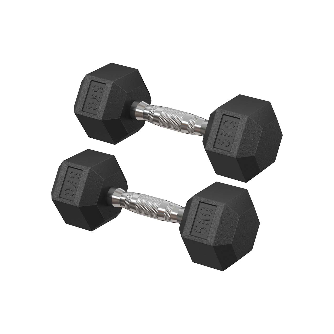 Ensemble d’haltères hexagonaux antidérapants