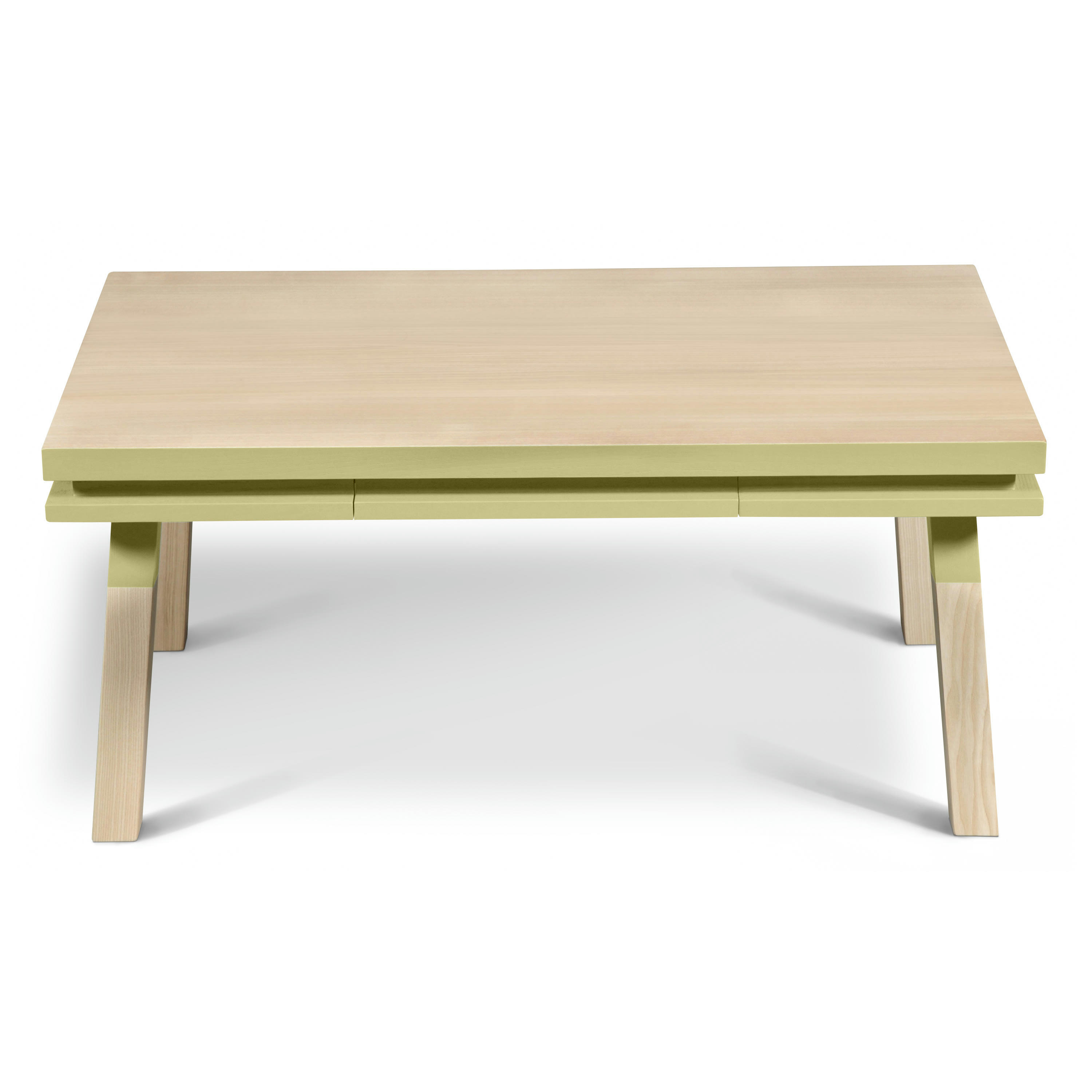 EGEE - Table basse avec tiroir 100 cm, 100% frêne massif