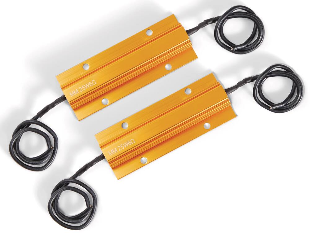 MotoMaster 25W6Ohm OEPLUS® LED Mini Bulb Resistor, 2-pk