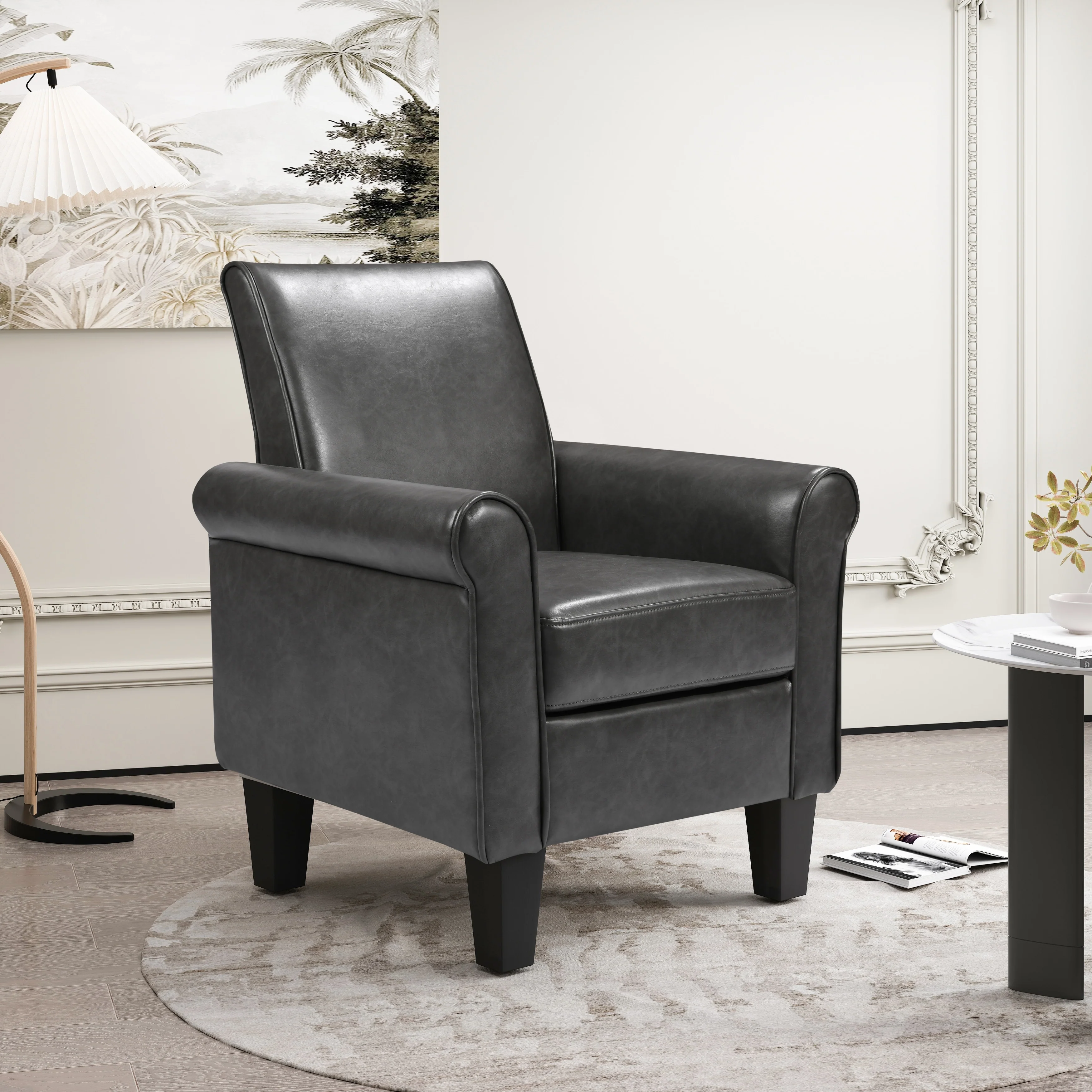 PU leather Accent Chairs