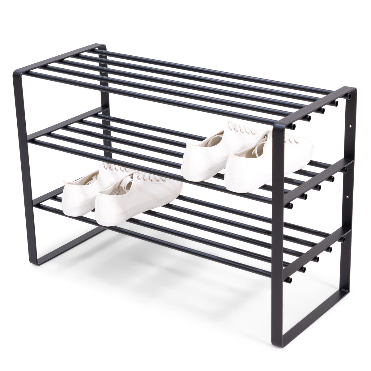 Spinder Design schoenenrek Rex SR 2 - Zwart - 12 paar schoenen