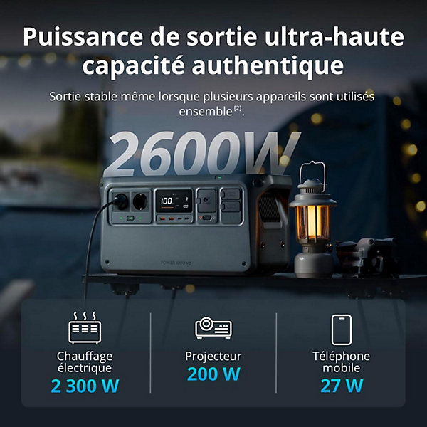 DJI Power 1000 V2 station électrique portable