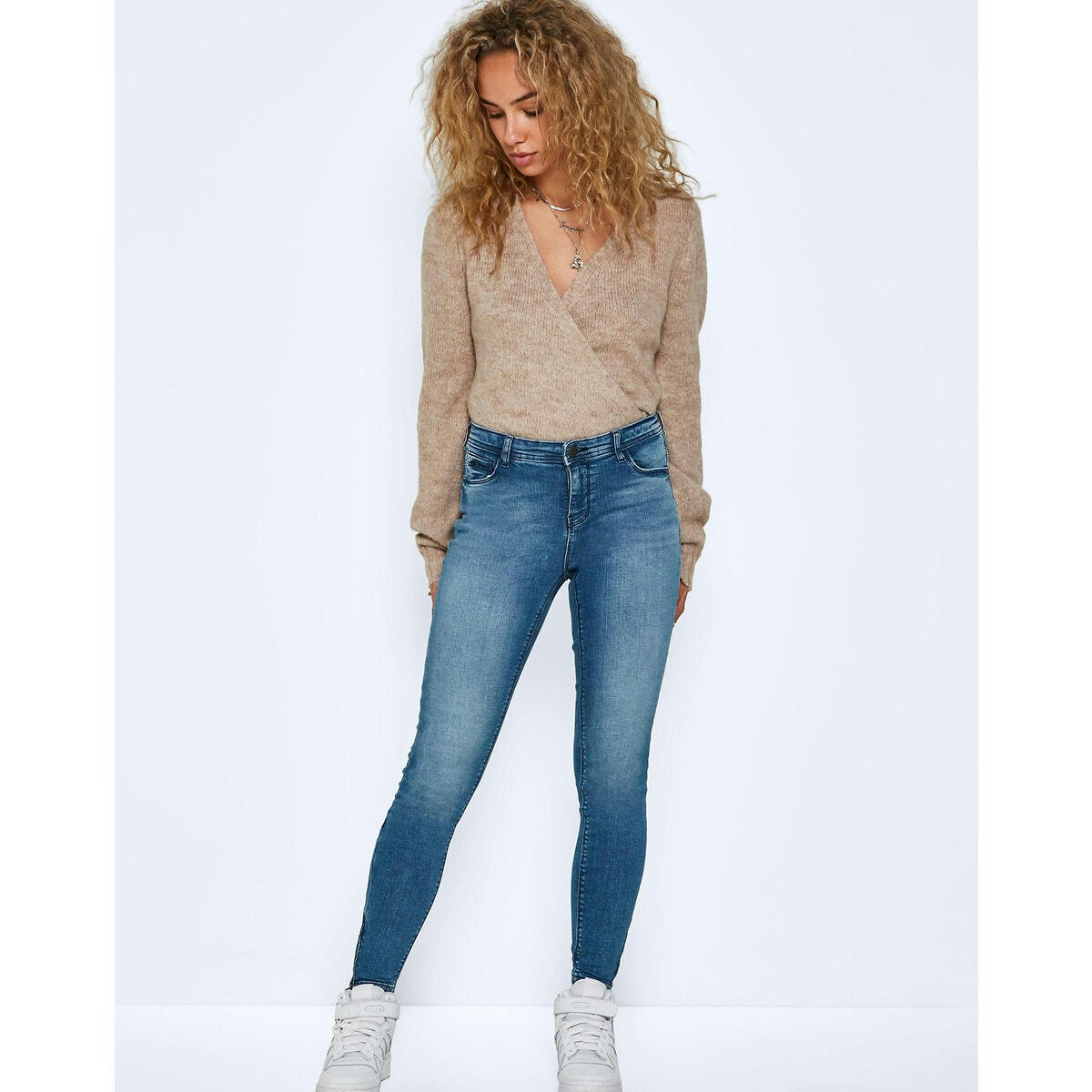 Jean skinny, taille haute