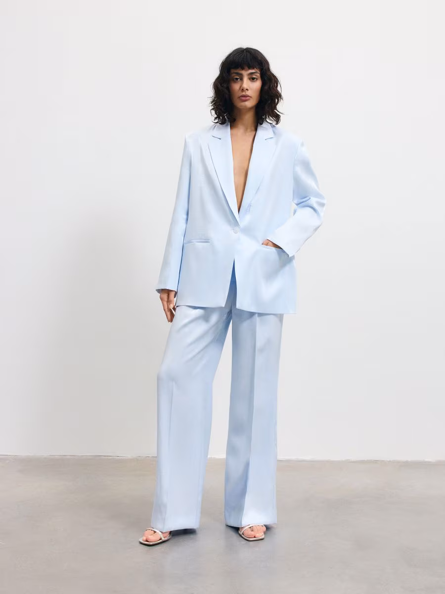 Blazer With Slits