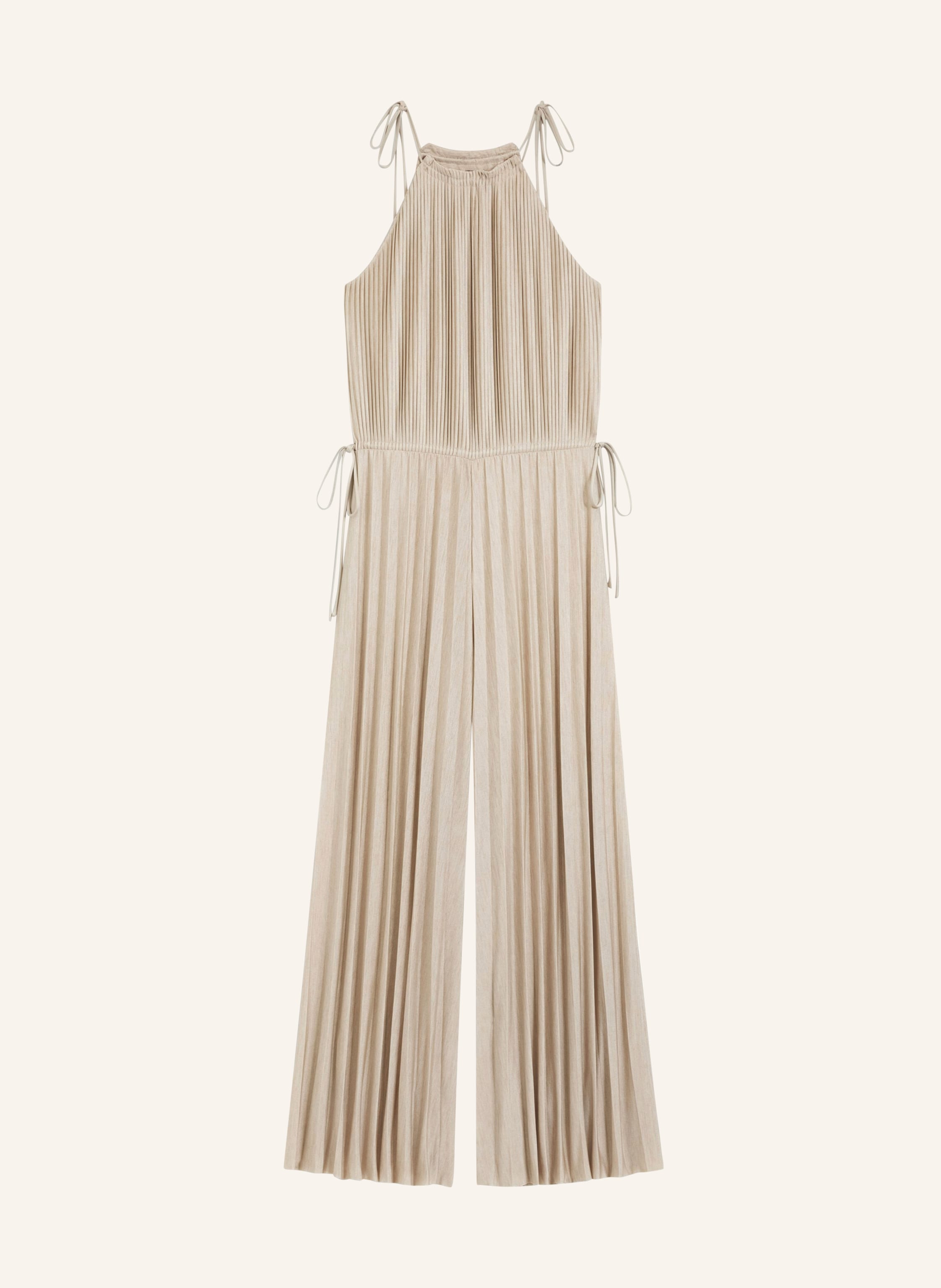 BOSS Jersey-Jumpsuit EDECKI mit Plissees