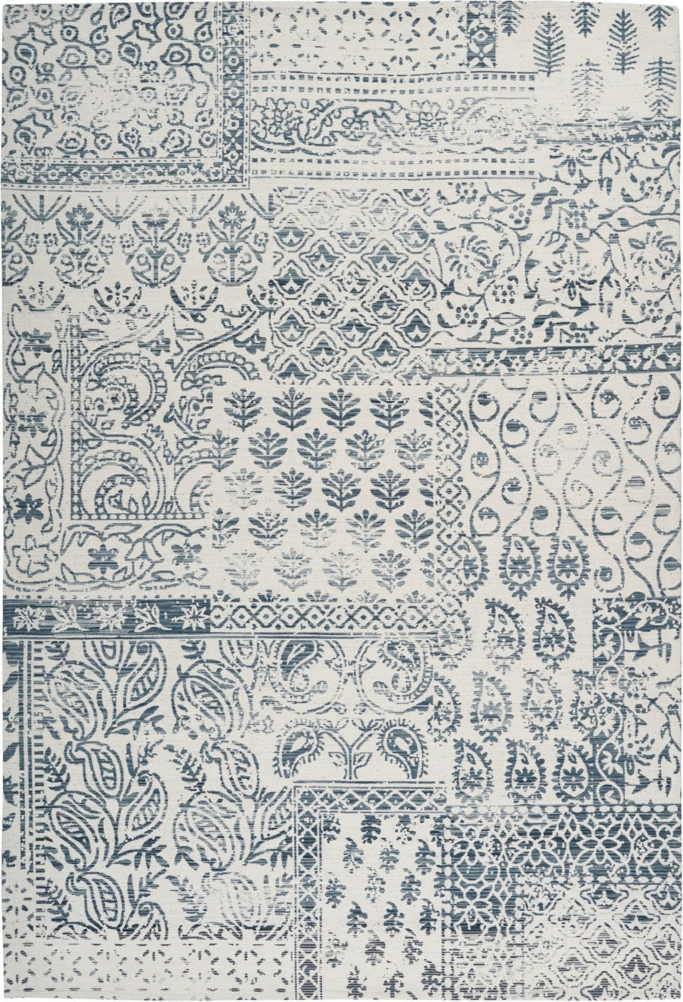 - Tapis extérieur Polyester Bleu